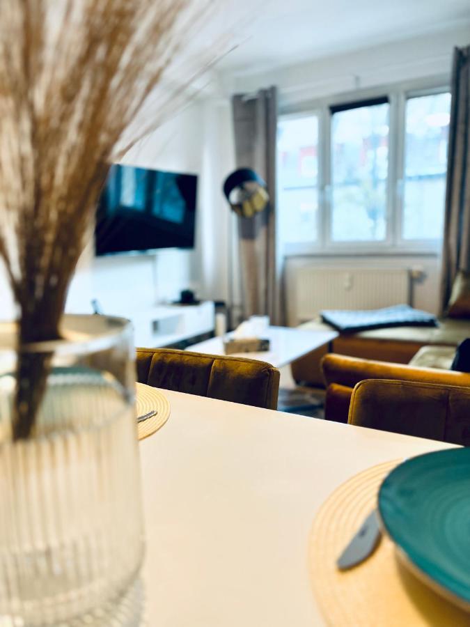 Modernes 3 Zimmer Apartment - Luise- Mit Wlan, Balkon Und Smart-Tv In City-Nahe! Erfurt Eksteriør bilde
